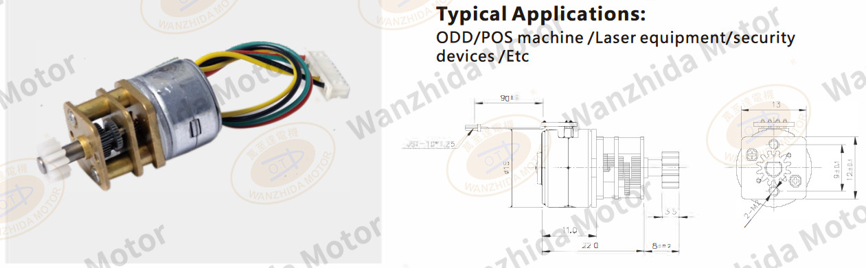 OT-GSM15-478 PM stepping motor-wanzhida motor