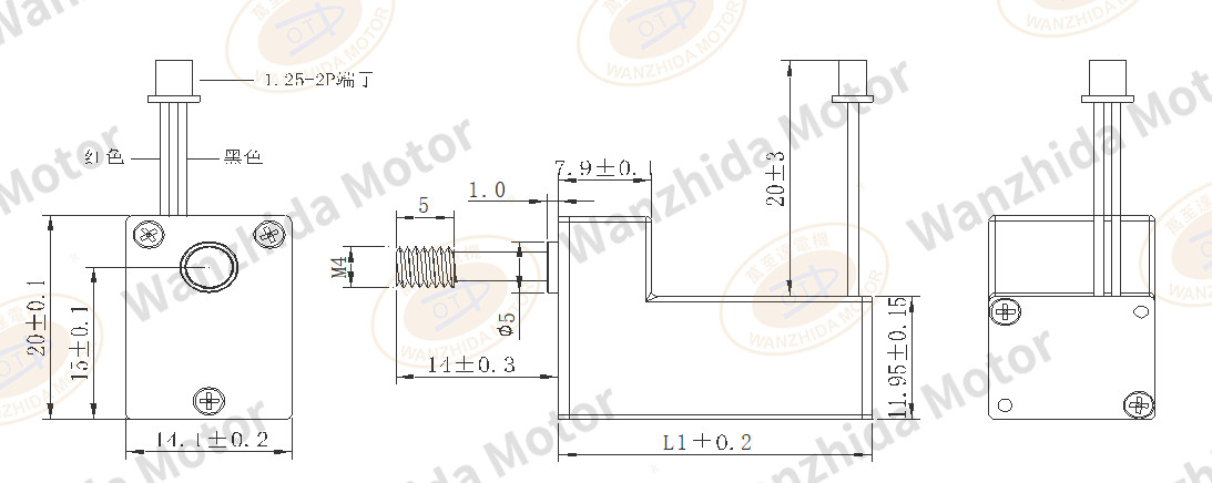 OT-12F Gear Motor-Wanzhida Motor